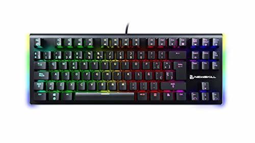 Newskill Serike TKL Switch Red - Teclado Mecánico Gaming TenKeyLess