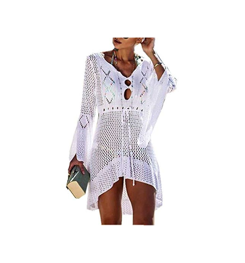 Producto Jinsha Vestido de Playa - Mujer Pareos y Camisola de Playa Sexy