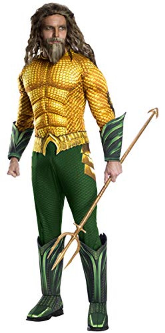 Producto Rubies Disfraz oficial de Aquaman The Movie, para adultos, talla estándar