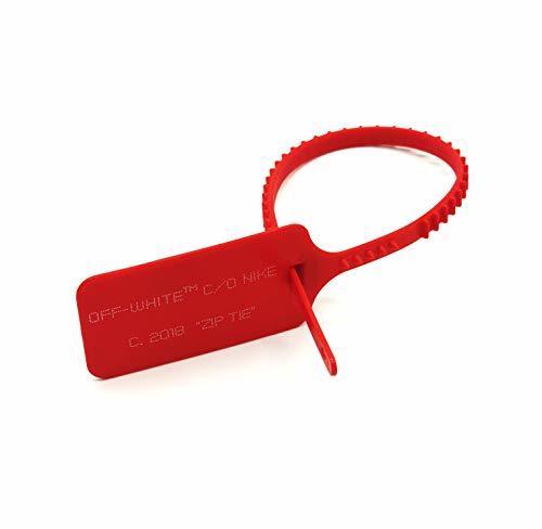 Products OFF WHITE RED ZIP TIE 2018 NIK-E KABELBINDER SNEAKER ZUBEHÖR SUPREME ANHÄNGER