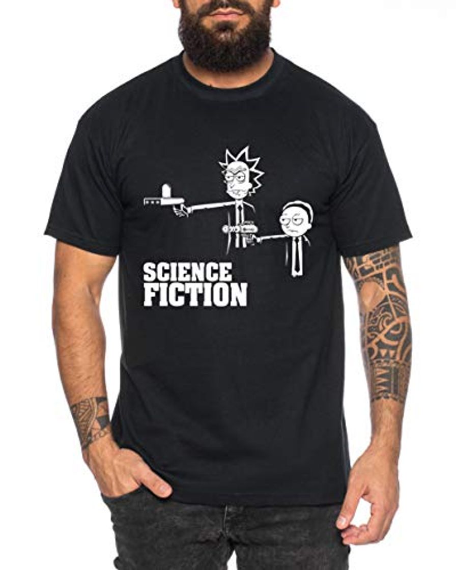 Product RM Fiction Camiseta de Hombre Morty Dan Sanchez Mr Rick Meeseeks Harmon,