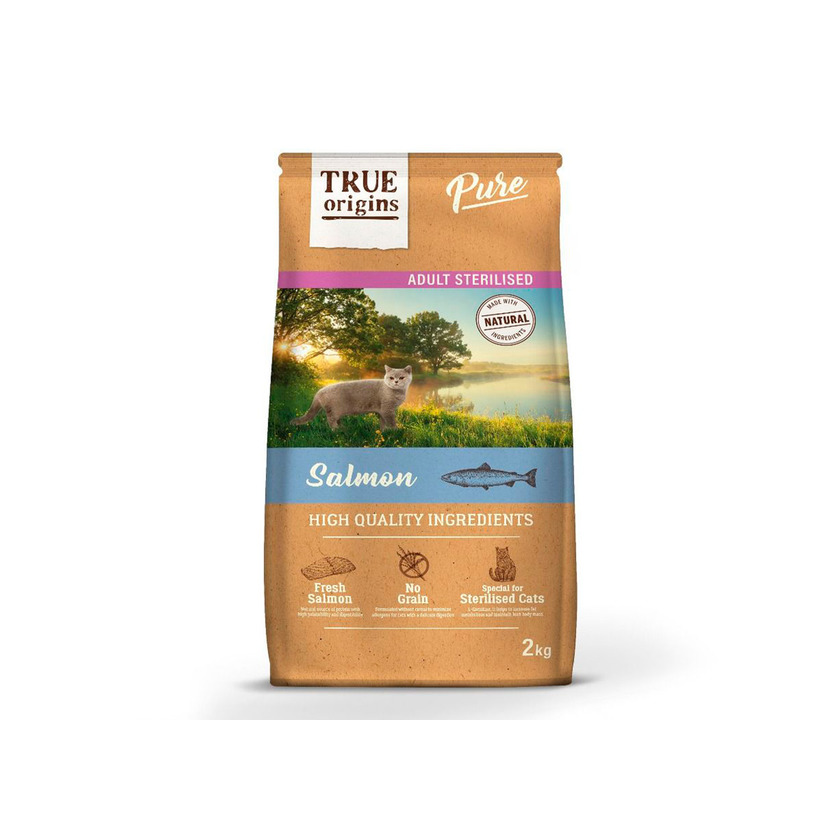 Productos True Origins Pure Cat Adult Sterilised Salmon