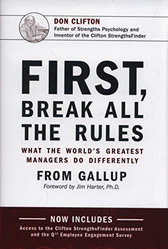 Books First, Break All the Rules