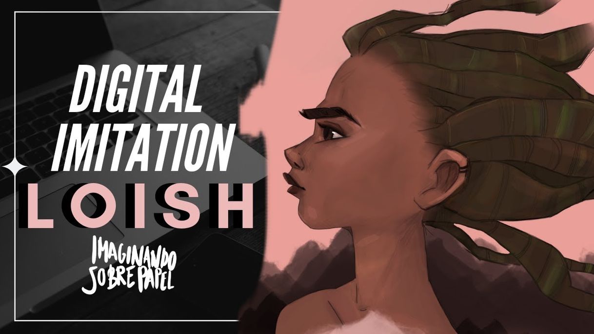 Fashion IMITATING LOISH illustration in DIGITAL - YouTube