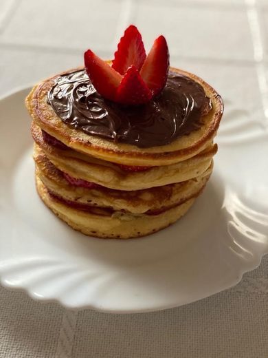 Producto Panquecas com Morangos e Nutella 🥞🍓