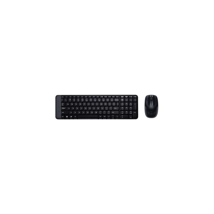 Electronic Logitech MK220 Combo Teclado y Ratón Inalámbrico para Windows