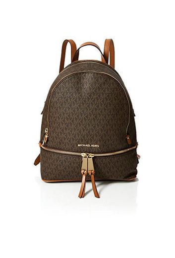 Michael Kors - Rhea Zip, Mochilas Mujer, Marrón