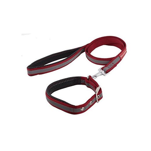 DealMux Nylon Pet Belt Reflective Segurança Choker ajustável coleiras de cães 3.9ft