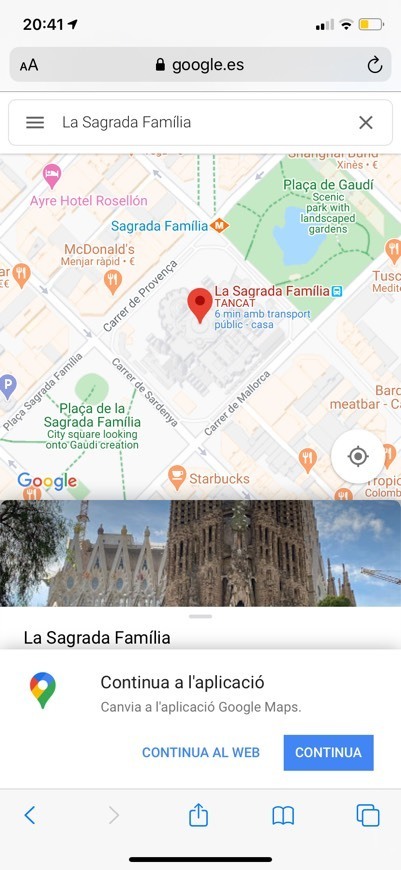 Lugar Basílica Sagrada Familia