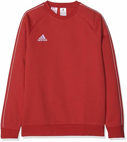 Fitness adidas Core18 Sw Top Y Sudadera, Unisex Niños, Rojo