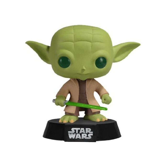 Social FunKo Yoda figura de vinilo, colección de POP, seria Star Wars