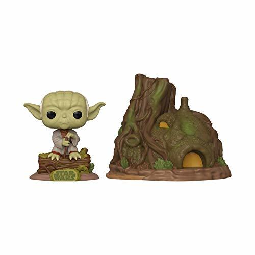 Social Funko- Pop Town: Star Wars-Yoda's Hut Figura Coleccionable, Multicolor
