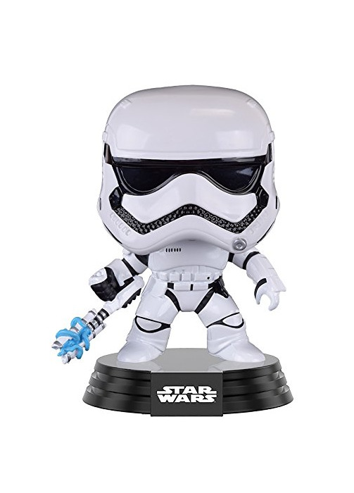 Social Funko Pop!- Bobble: Star Wars: E7 TFA: FN-2199 Riot Trooper, Color Negro,