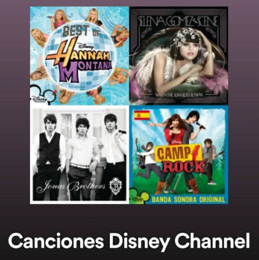 Canciones Disney channel