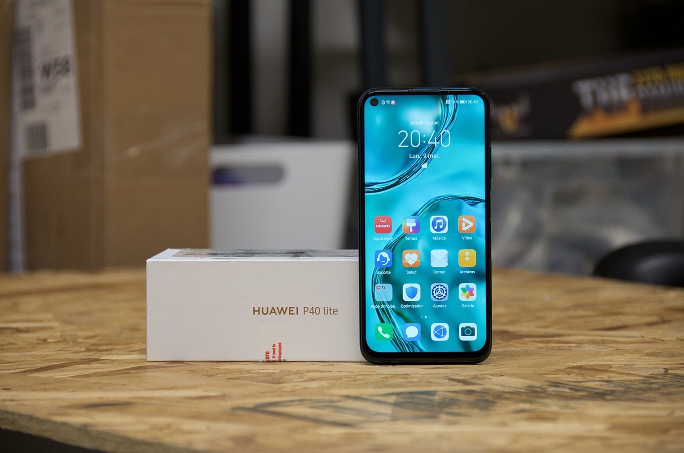 Electronic HUAWEI P40 lite - Smartphone con pantalla de 6.4" FullView