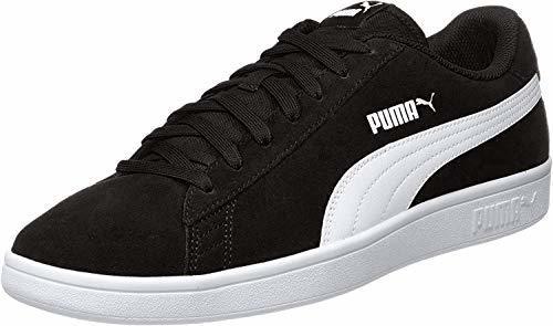 Social Puma Smash v2 Zapatillas Unisex adulto, Negro