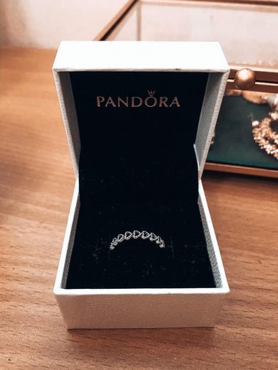 Social Anel Linked Love Pandora 