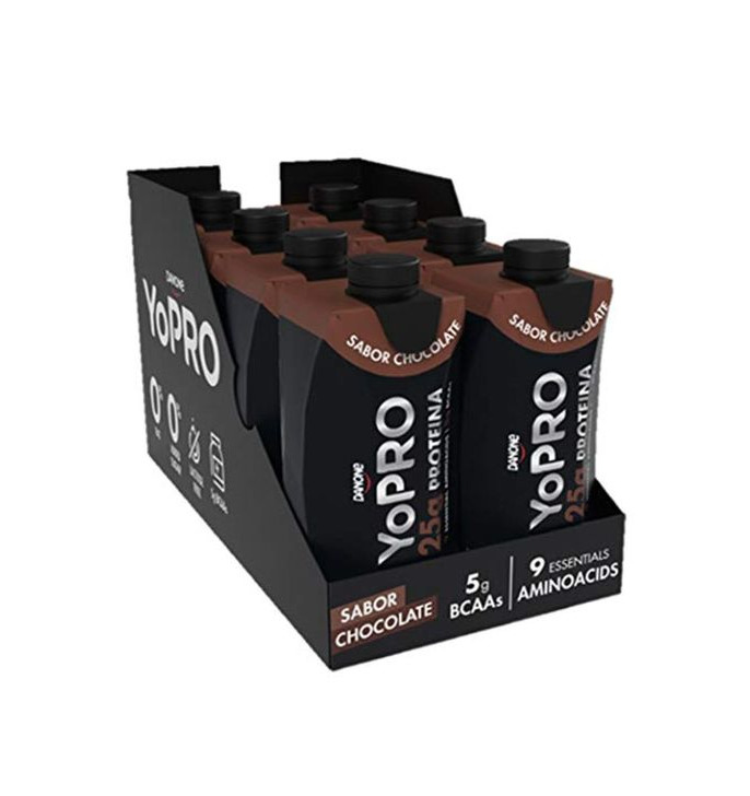Social YoPRO Batido Con 25G De Proteína Sabor Chocolate 8 Unidades 2770 g