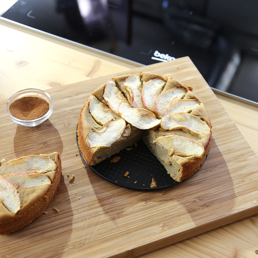 Social Tarta de manzana healthy 
