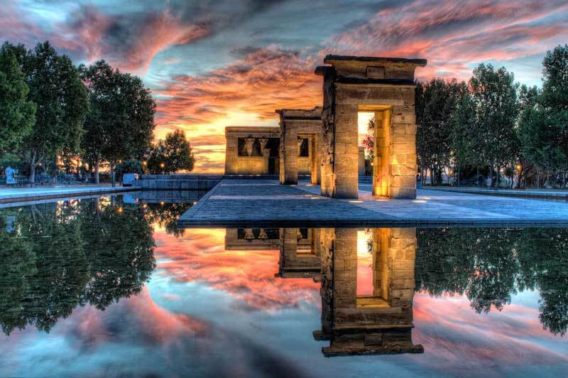 Lugar Templo de Debod