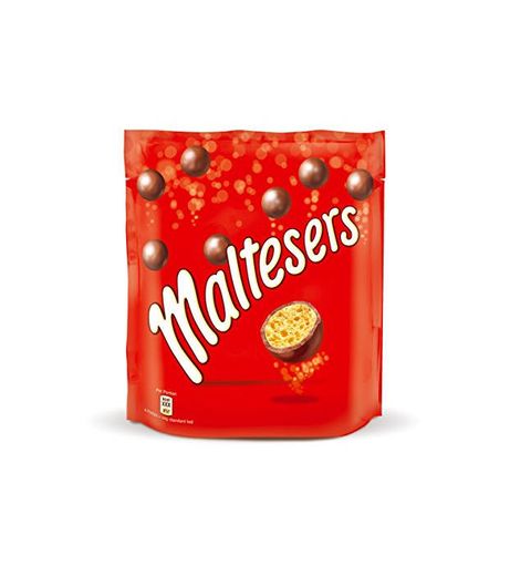 MALTESERS bolitas de chocolate rellenas de leche malteada bolsa 175 gr