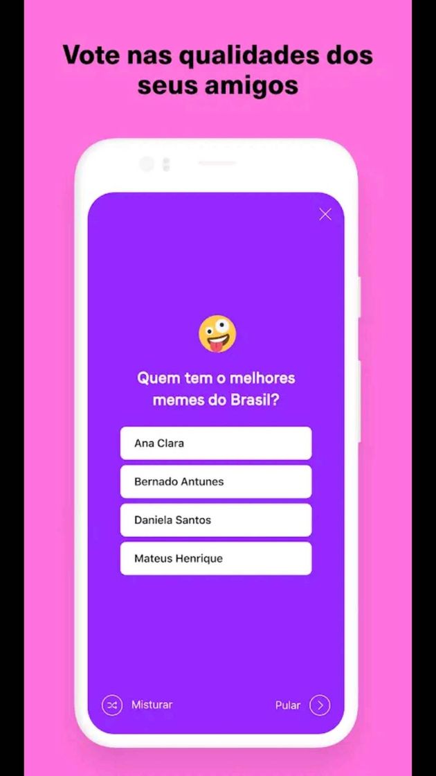 App Jogue, faça amigo, ganhe dinheiro e se divirta 🤩