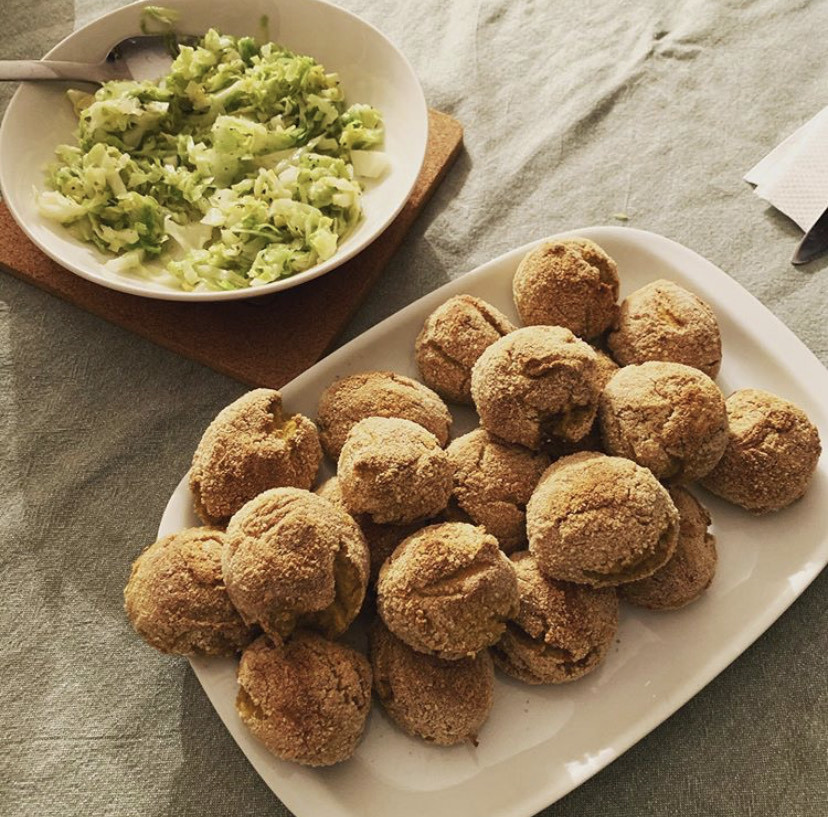 Fashion Bolinhos de pescada! Receita no meu instagram! 