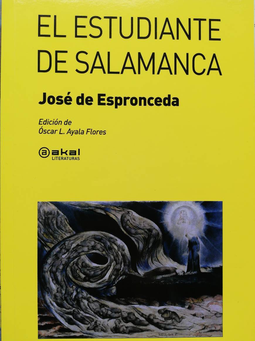 Libro El estudiante de Salamanca