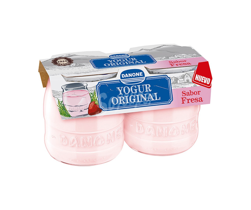 Social Yogurt Danone cristal fresa