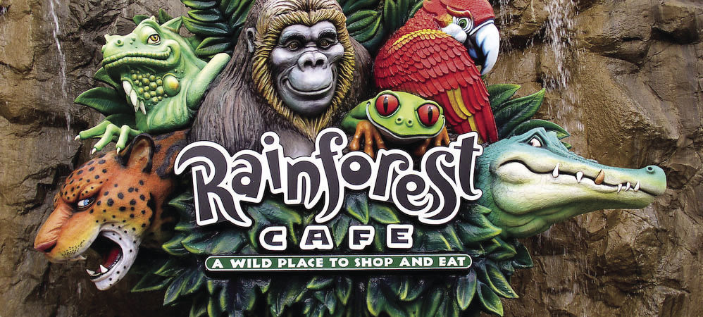 Restaurants Rainforest Cafe - A Wild Place to Shop and Eat!