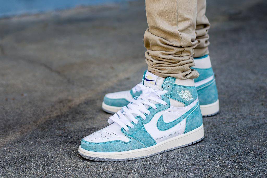 Fashion Jordan 1 high turbo green