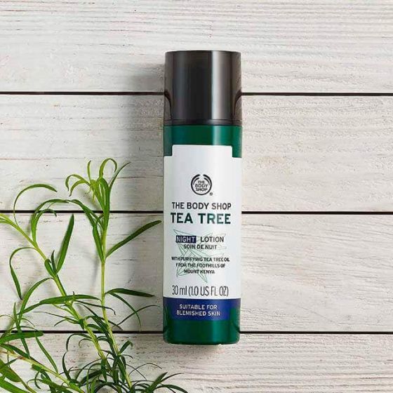 Producto Tea Tree Night Lotion