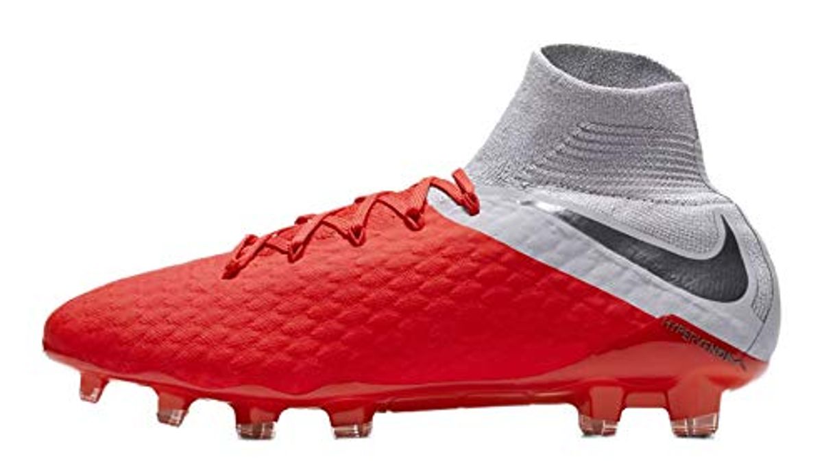 Lugar Nike Hypervenom 3 Pro DF FG, Zapatillas de Fútbol para Hombre, Rojo