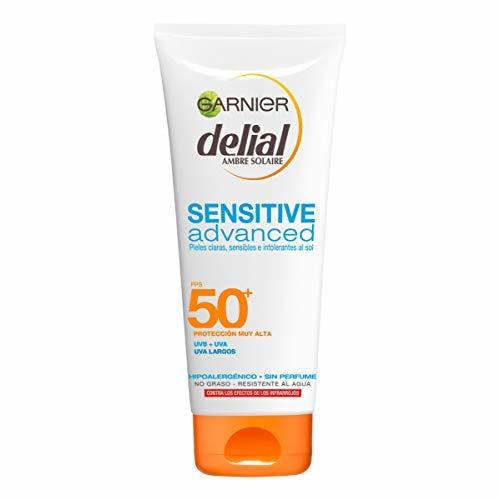 Place Garnier Delial Sensitive Advanced - Leche Solar para Pieles Claras