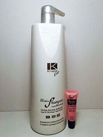 Bbcos Kristal Evo Elixir Shampoo Conditioning with Linen Seed and Argan Oil