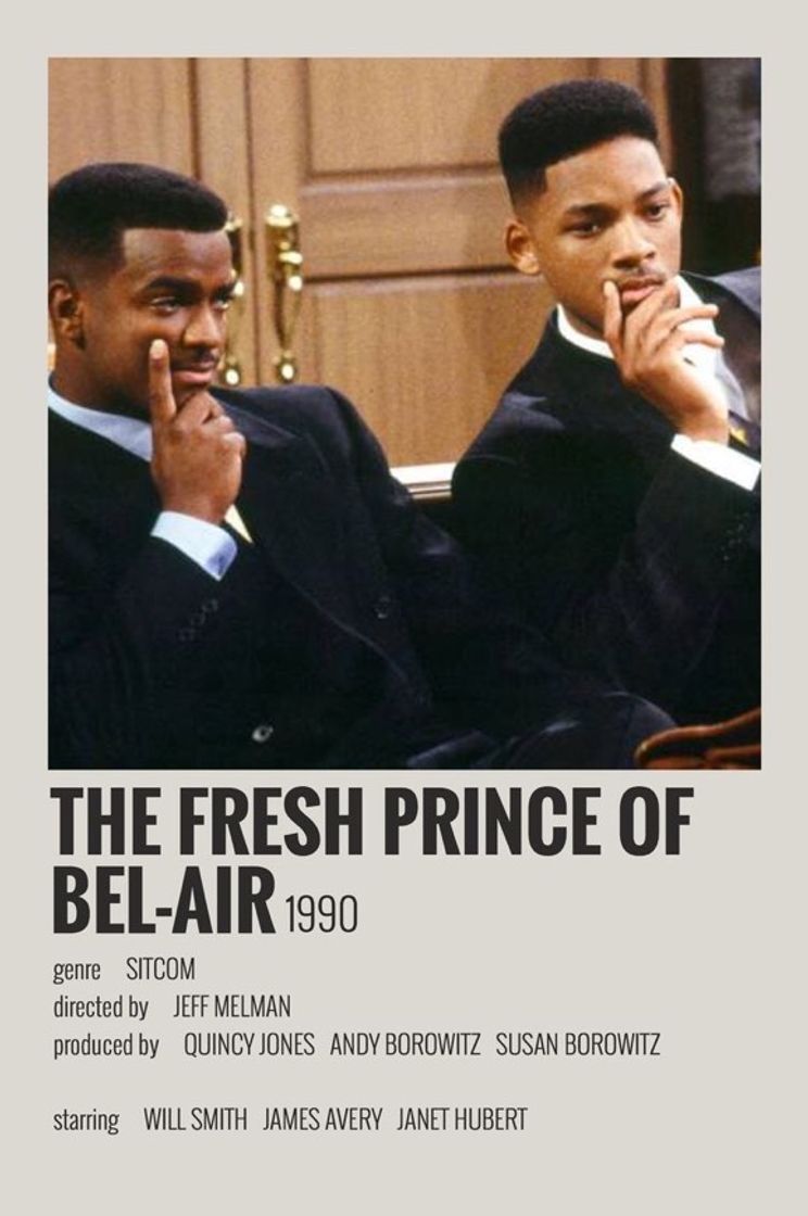 Moda The fresh prince of bel-air 