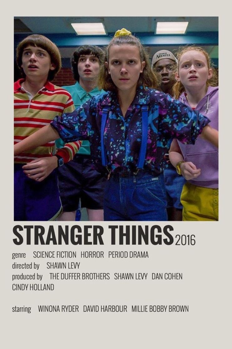 Moda Stranger things