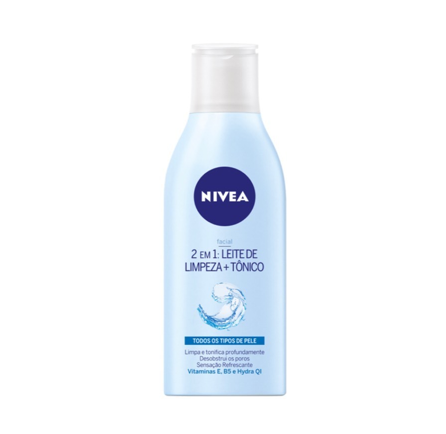 Fashion Tônico facial e leite de limpeza Nivea 