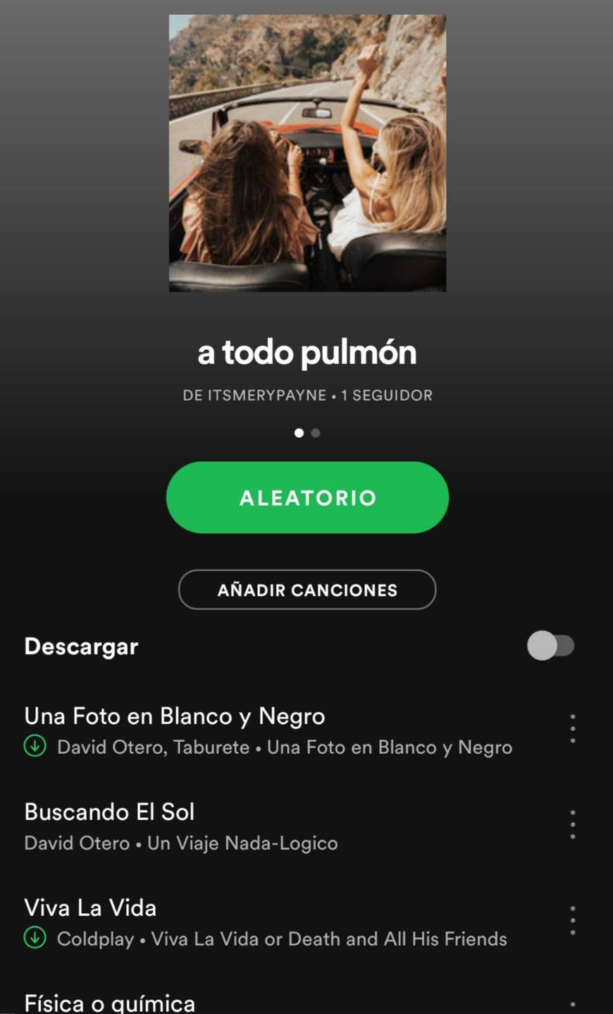 Canciones a todo pulmón