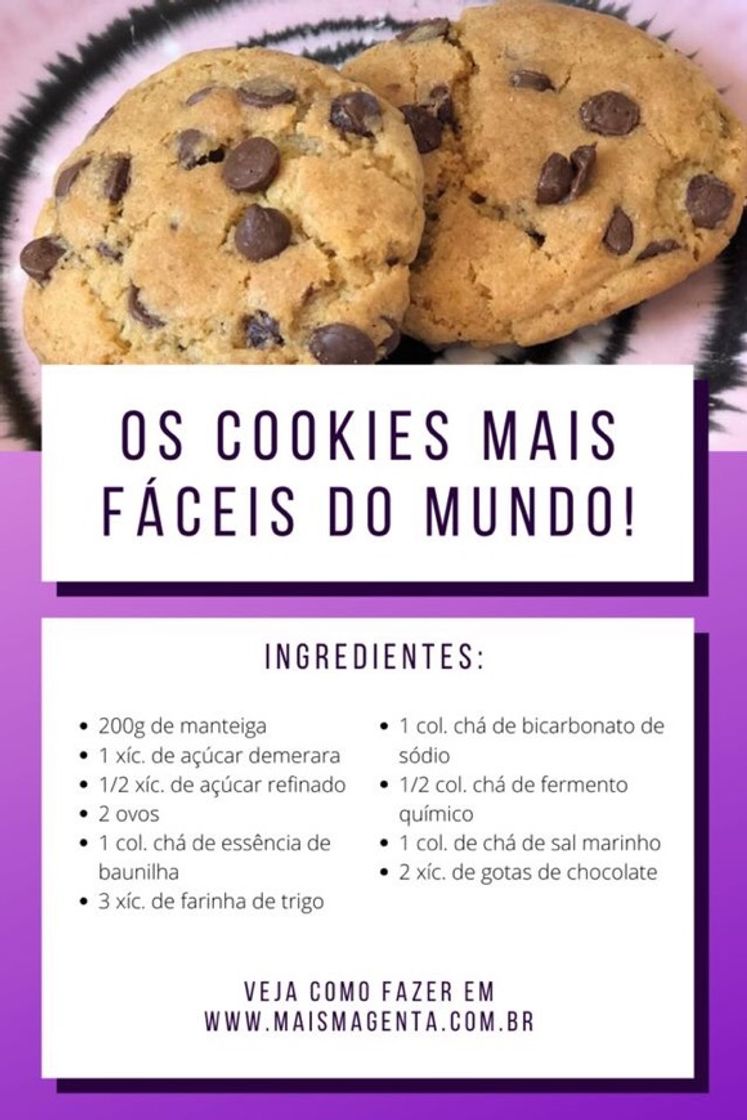 Moda Cookies mais fácil do mundo!