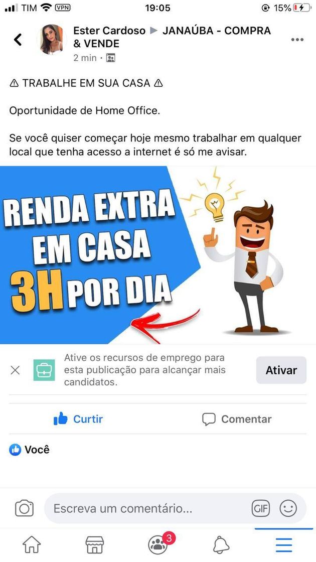 Fashion Recomendação Renda Extra 