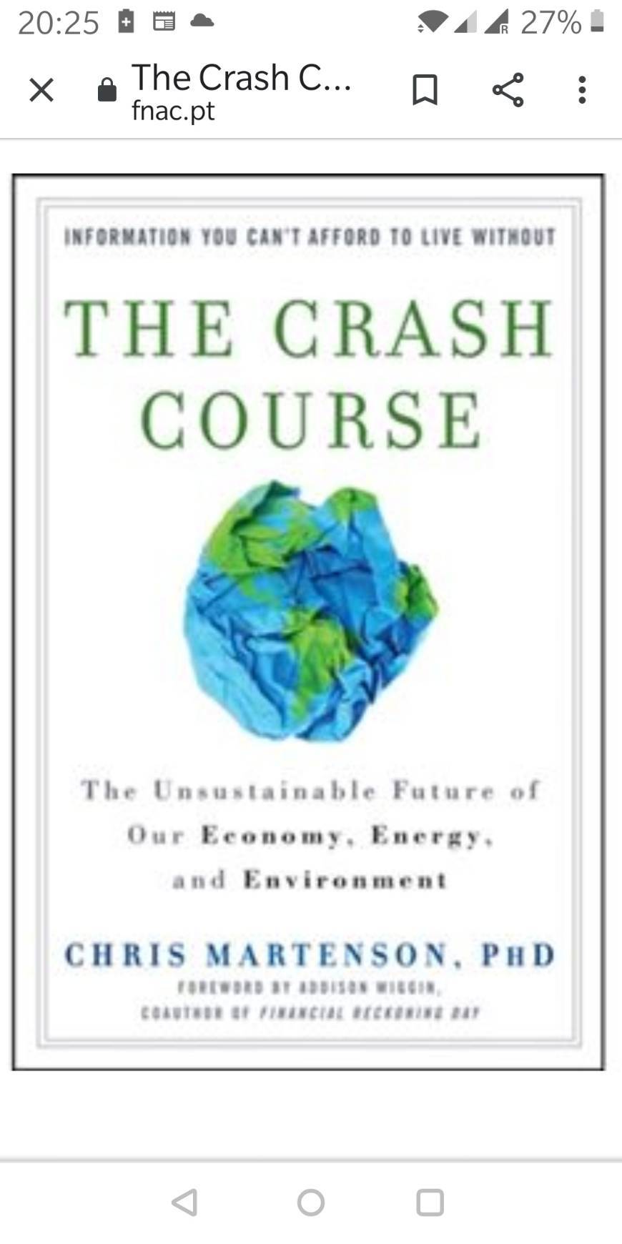 Libros The Crash Course: The Unsustainable Future of Our Economy, Energy, and Environment