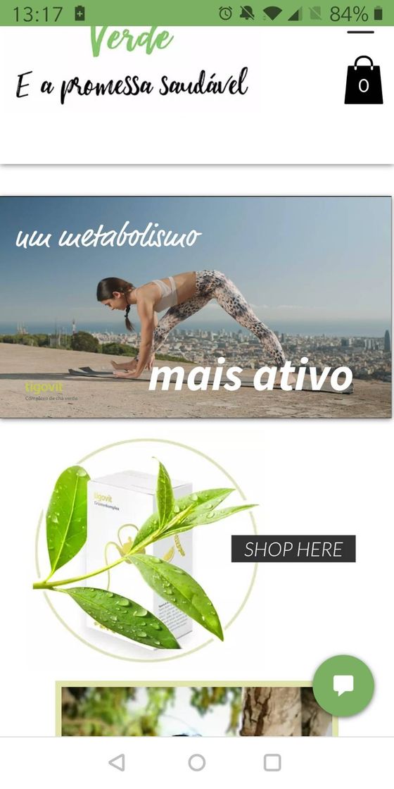 Products uma nova geração de extrato de chá verde