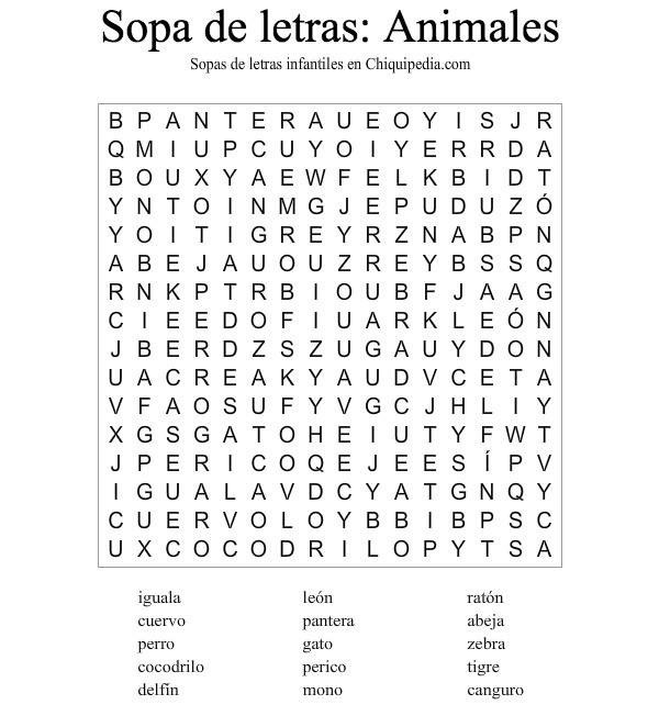 Apps Haz sopas de letras