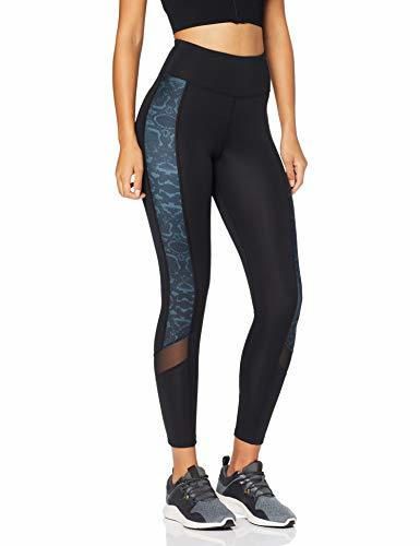 AURIQUE BAL1146 Leggings Deporte Mujer, Negro