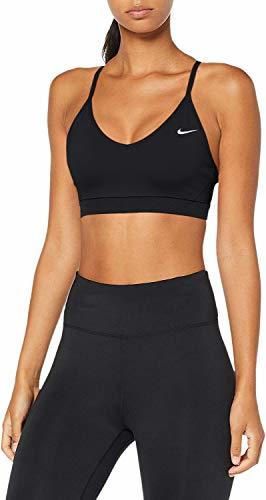 Nike Indy Sujetador Deportivo, Mujer, Negro