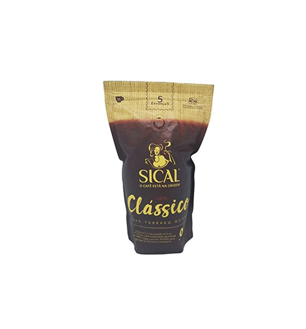 Social Sical 5 Estrelas Ground Coffee Portuguese Blend Escala de intensidad "9"