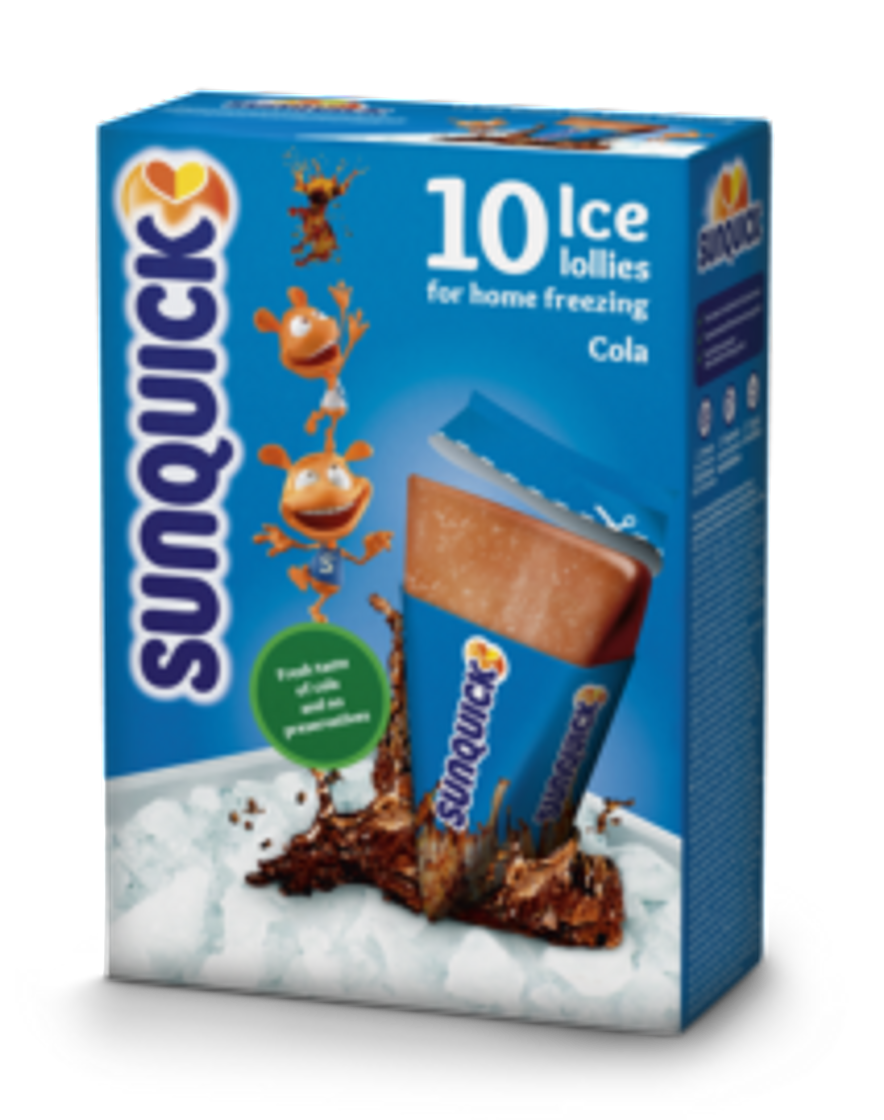 Social Sunquick ice lollies 