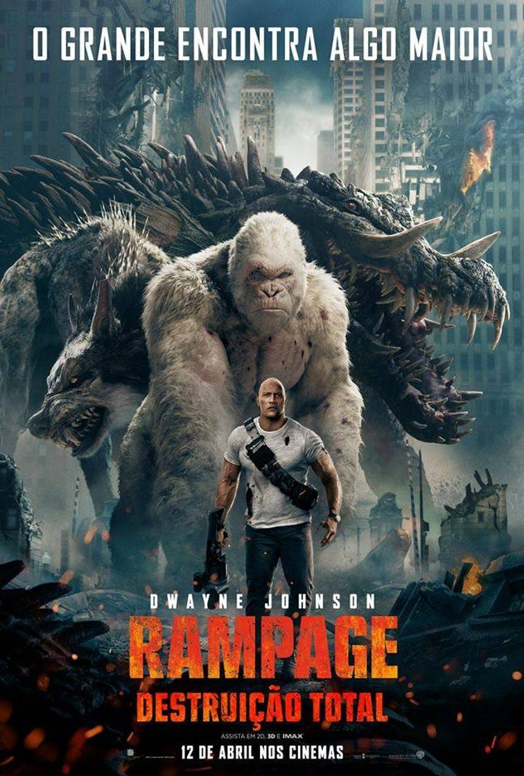Película Rampage: Destruição Total