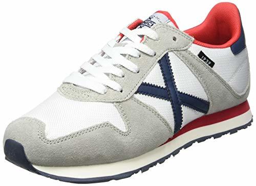 Fashion Munich Massana, Zapatillas de Deporte para Hombre, Beige